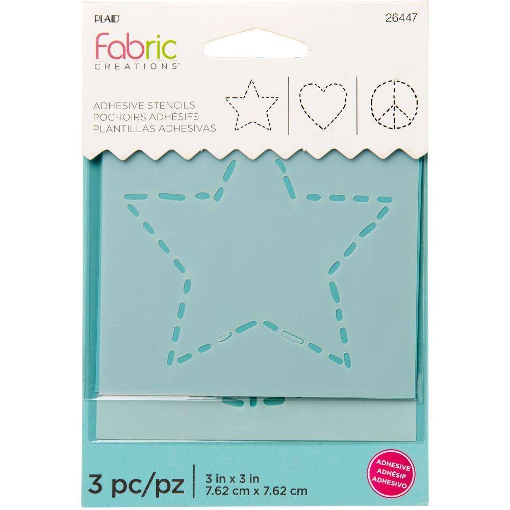 Fabric Creations Adhesive Stencil - Klein