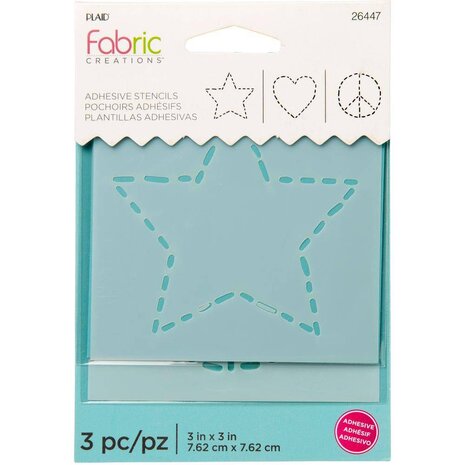Fabric Creations Adhesive Stencil - Klein