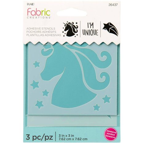 Fabric Creations Adhesive Stencil - Klein