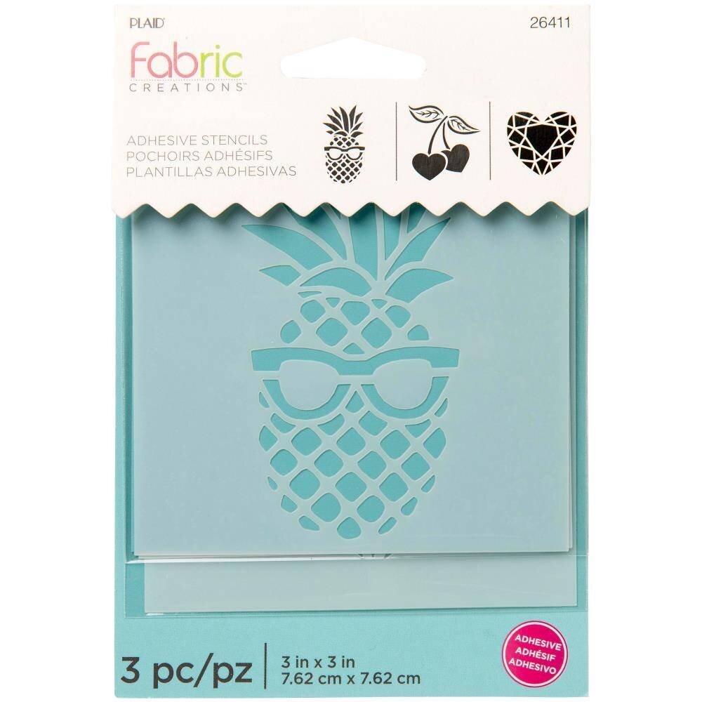 Fabric Creations Adhesive Stencil - Klein