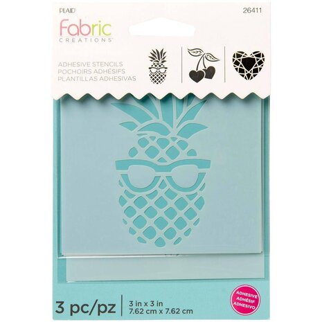 Fabric Creations Adhesive Stencil - Klein