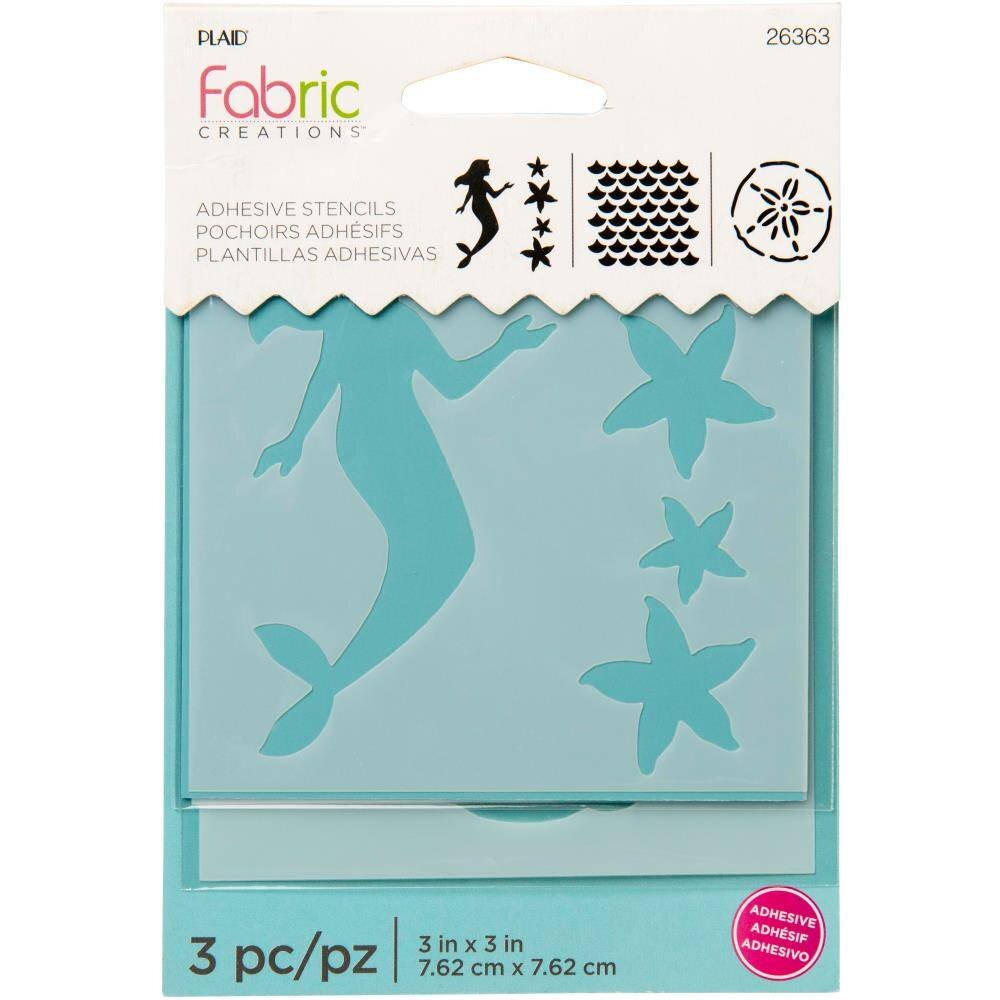 Fabric Creations Adhesive Stencil - Klein