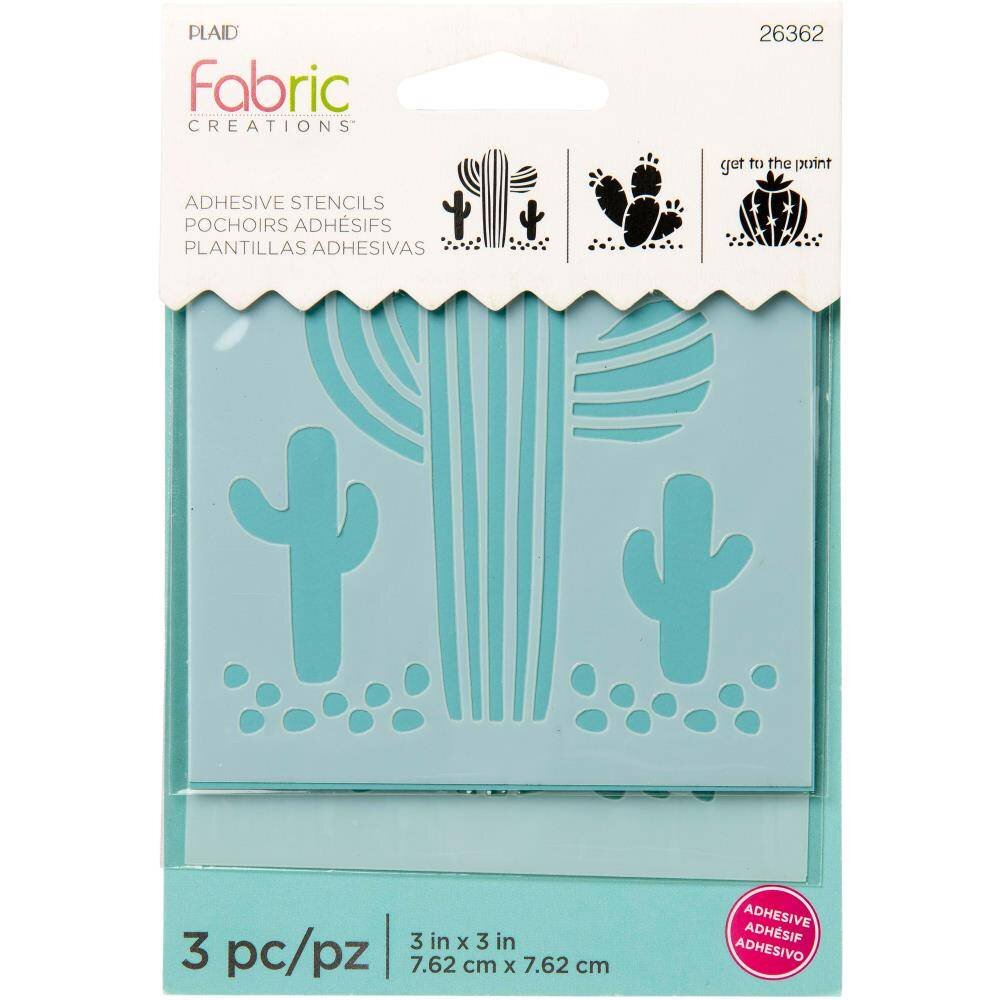 Fabric Creations Adhesive Stencil - Klein