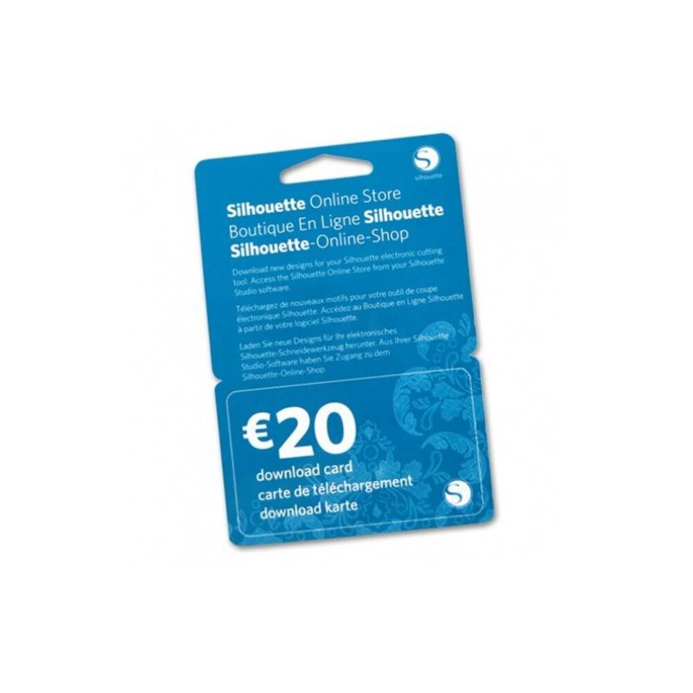 Silhouette Download Code 20 € Silhouette Download Code 20 €