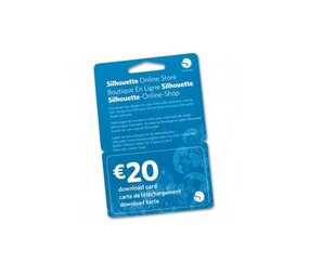 Silhouette Download Code 20 € Silhouette Download Code 20 €