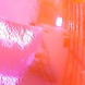 Holografische vinyl - Opaal oranje Holografische vinyl - Opaal oranje
