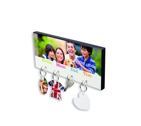 Sleutelhanger met 4 Haakjes Sleutelhanger met 4 Haakjes