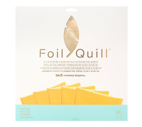 Foil Quill Sheets 12 x 12 - GOLD FINCH Foil Quill Sheets 12 x 12 - GOLD FINCH