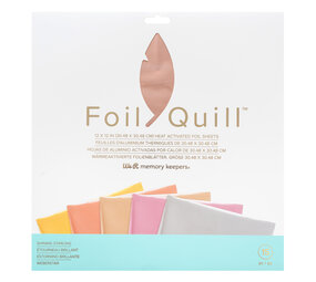 Foil Quill Sheets 12 x 12 - SHINING STARLING Foil Quill Sheets 12 x 12 - SHINING STARLING