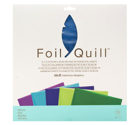 Foil Quill Sheets 12 x 12 - PEACOCK Foil Quill Sheets 12 x 12 - PEACOCK