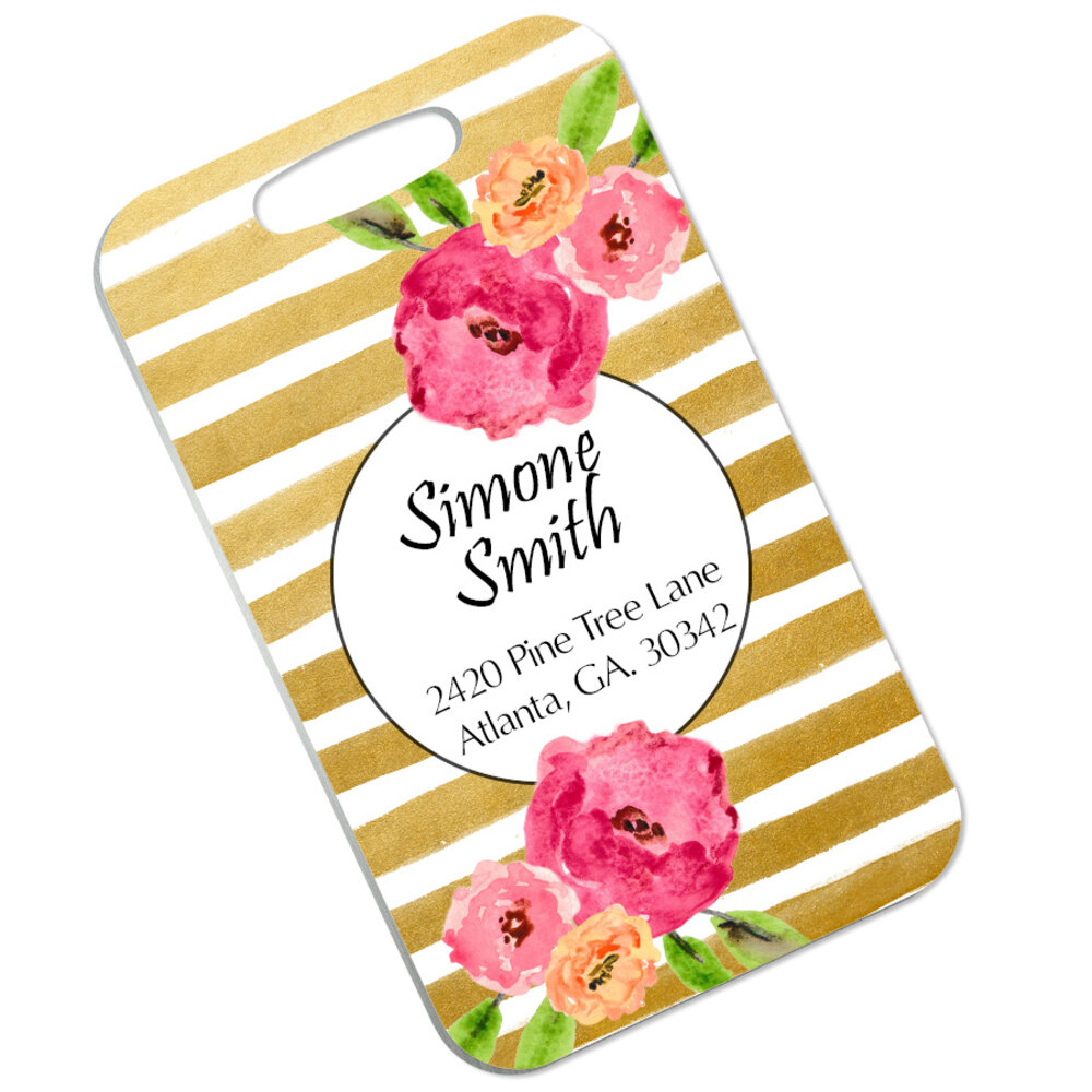 Bagagelabel - rechthoekig Bagagelabel - rechthoekig