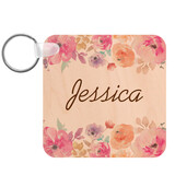 Sublimatie sleutelhanger - Natural Wood Sublimatie sleutelhanger - Natural Wood