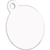 Huisdier naamplaatje - Rond Huisdier naamplaatje - Rond