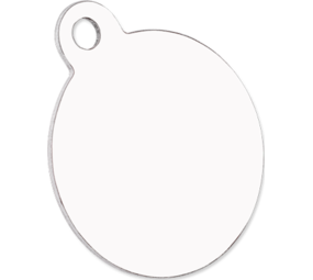 Huisdier naamplaatje - Rond