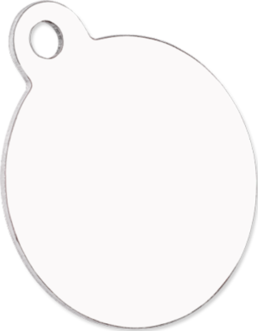 Huisdier naamplaatje - Rond Huisdier naamplaatje - Rond