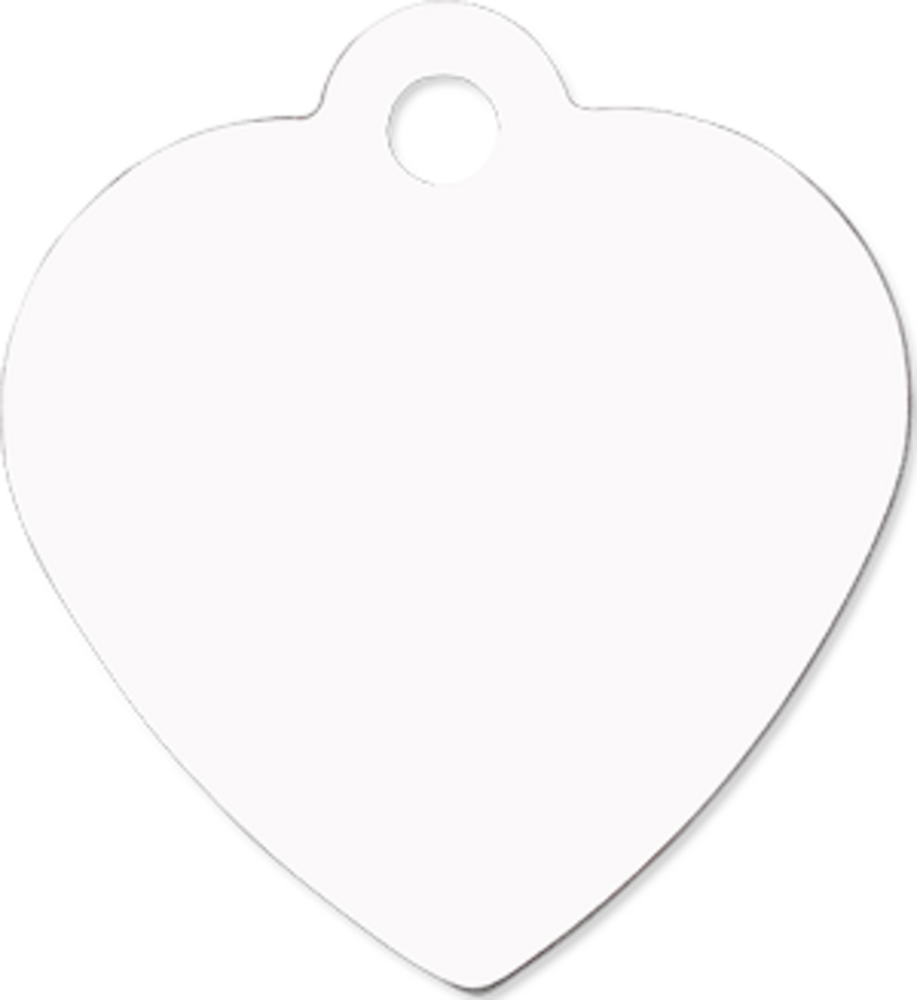 Huisdier naamplaatje - Hartvorm Huisdier naamplaatje - Hartvorm