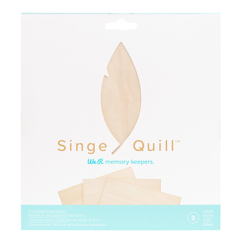 Singe Quill  Wood Sheets (3pk) Singe Quill  Wood Sheets (3pk)