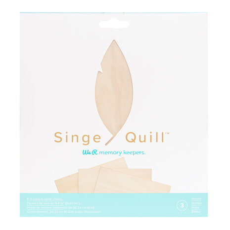 Singe Quill  Wood Sheets (3pk) Singe Quill  Wood Sheets (3pk)
