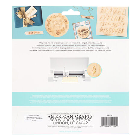 Singe Quill  Wood Sheets (3pk) Singe Quill  Wood Sheets (3pk)