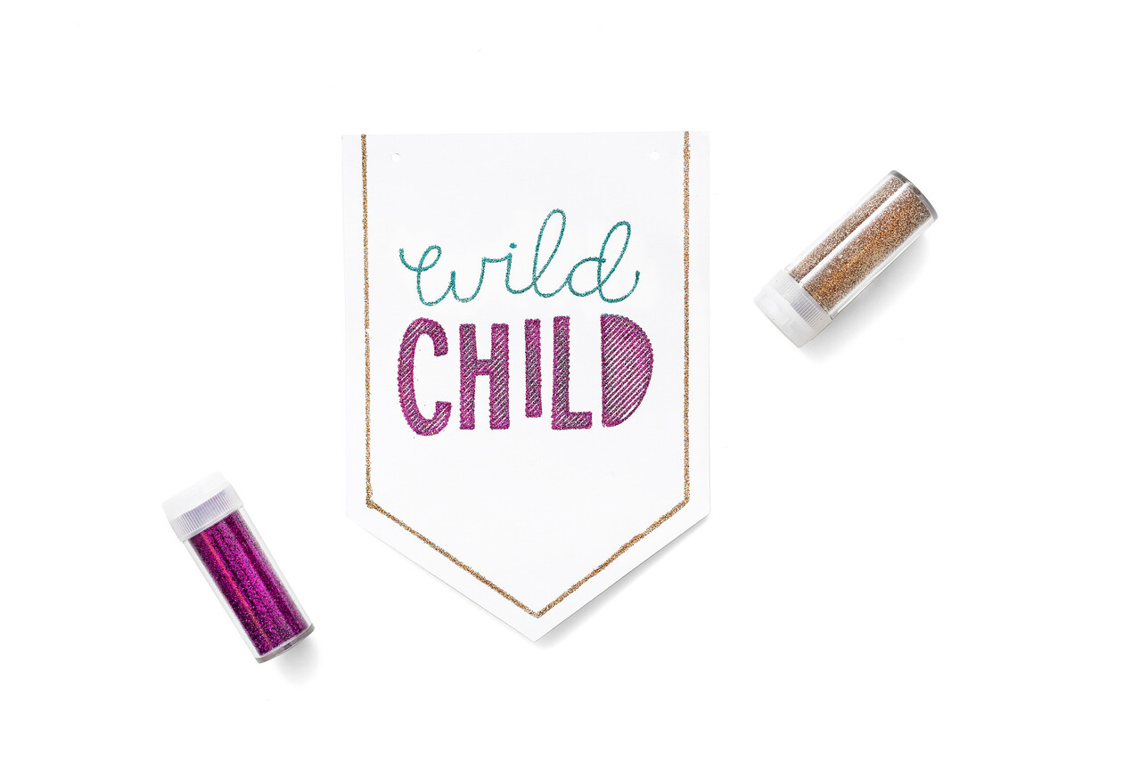 Glue Quill Glitter Multi (6pk)