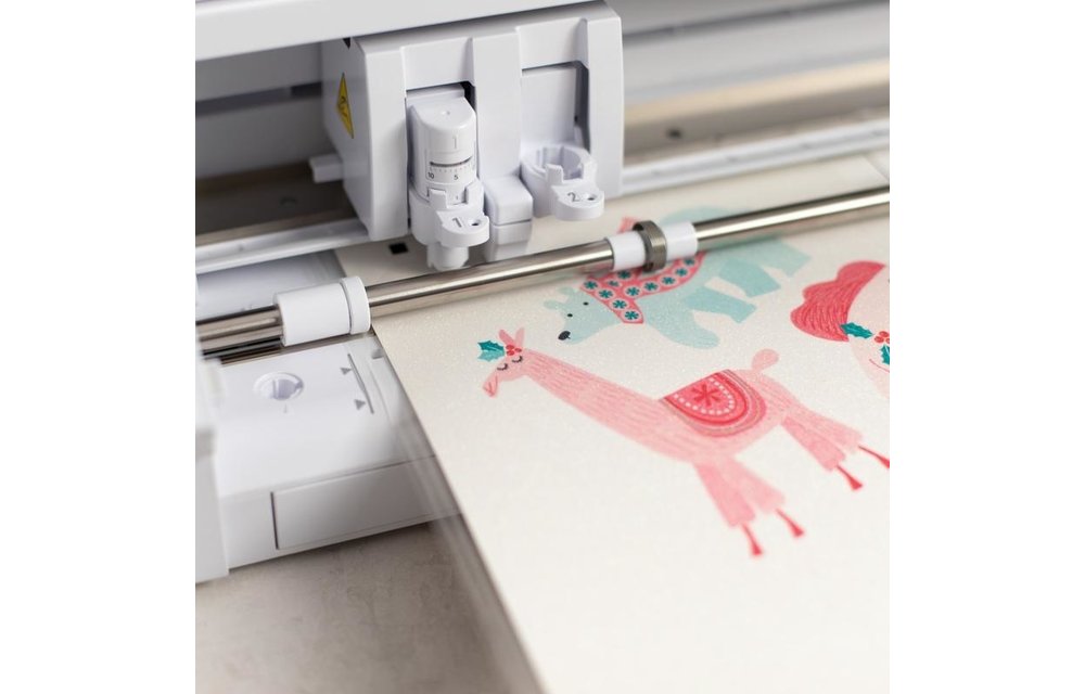 Sticker Paper - Glitter White
