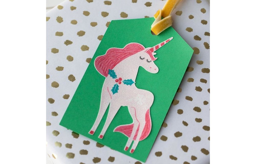 Sticker Paper - Glitter White