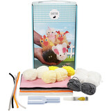 Paasdieren van pompoms Paasdieren van pompoms