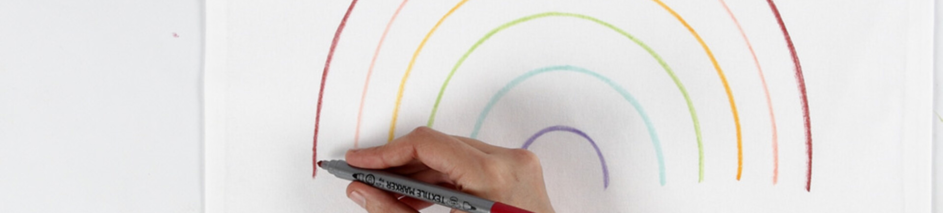 Creatief idee: textielstiften en textielverf