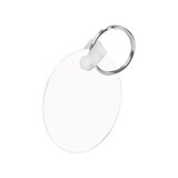 Sublimatie sleutelhanger - Rond (Kunststof) Sublimatie sleutelhanger - Rond (Kunststof)