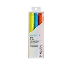 Cricut Joy Infusible Pens 0.4 Yellow, Blueberry, Tangerine Cricut Joy Infusible Pens 0.4 Yellow, Blueberry, Tangerine