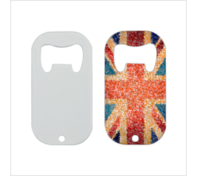 Sublimatie flessenopener: klein (aluminium) Sublimatie flessenopener: klein (aluminium)