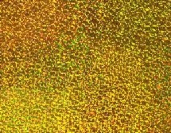 Flexfolie Holographic Gold Flexfolie Holographic Gold