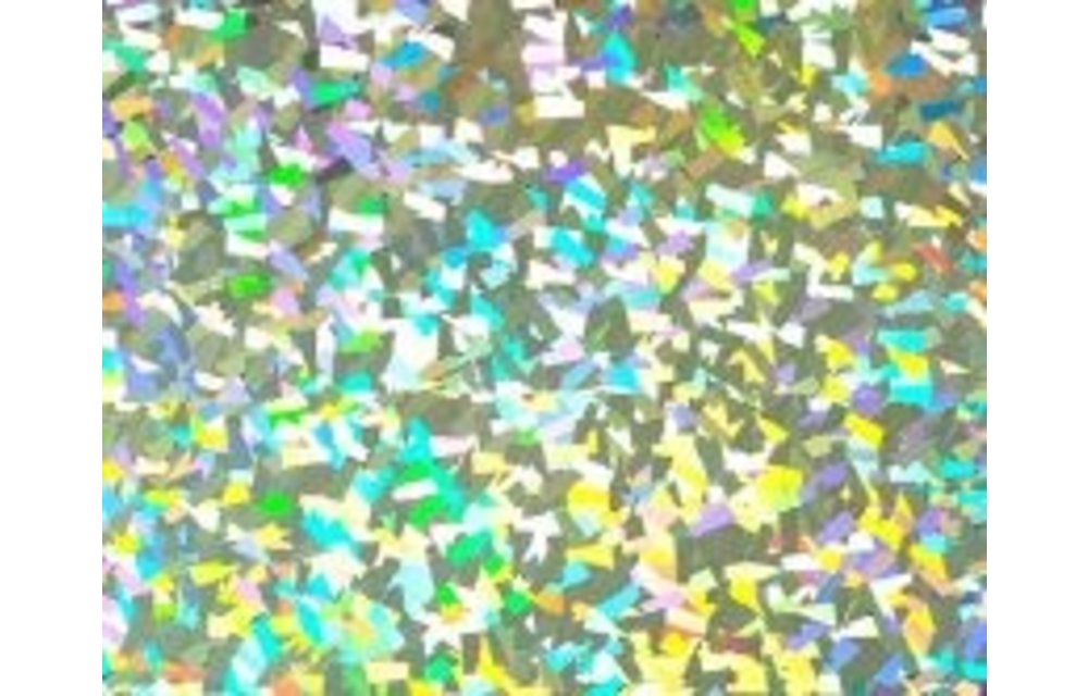 Flexfolie Holographic Crystal Silver
