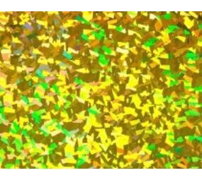 Flexfolie Holographic Crystal Gold Flexfolie Holographic Crystal Gold