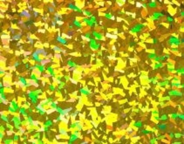 Flexfolie Holographic  Crystal Gold Flexfolie Holographic  Crystal Gold
