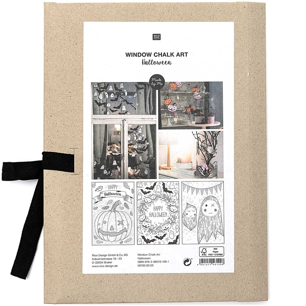 Chalk Art Sjabloon: HALLOWEEN