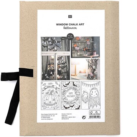 Chalk Art Sjabloon: HALLOWEEN