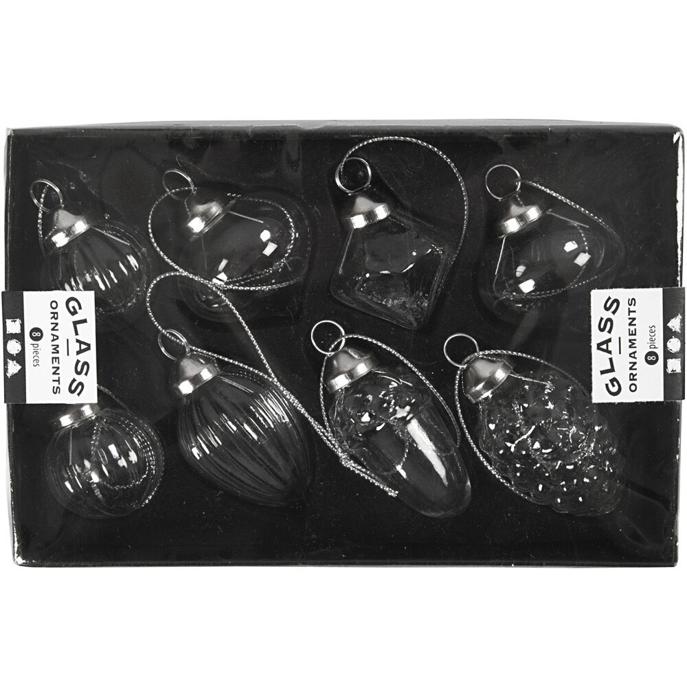 Glazen kerstballen - mix Glazen kerstballen - mix