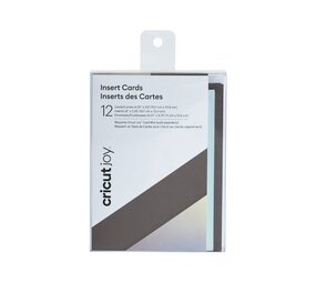 Cricut Insert Cards Grey/Silver Holographic Cricut Insert Cards Grey/Silver Holographic