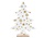 Boom (L) - wit gelakt met gouden sterren