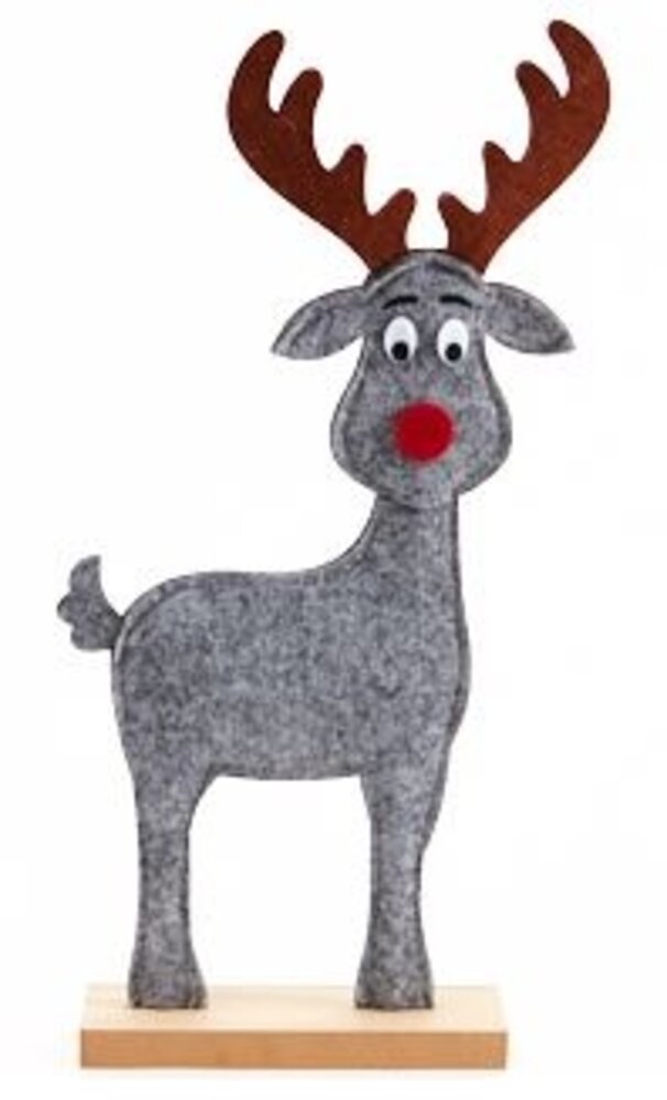 Rendier uit vilt (L)