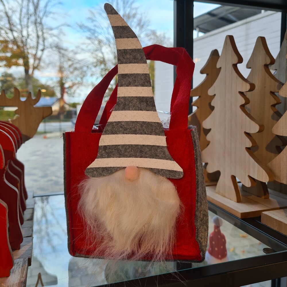 Vilten zakje Kerstman (M)