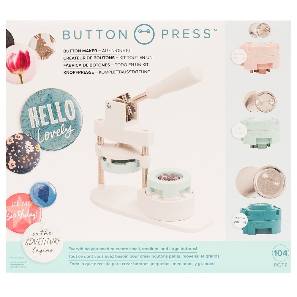 Button Press All-in-one kit Button Press All-in-one kit