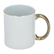 Sublimatie Mok met gouden rand en handvat (330 ml) Sublimatie Mok met gouden rand en handvat (330 ml)