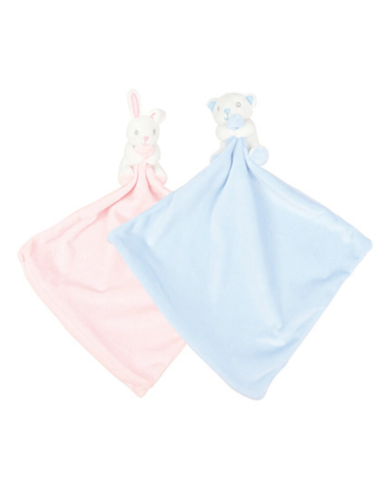 Knuffeldoekje met rammelaar Knuffeldoekje met rammelaar