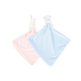 Knuffeldoekje met rammelaar Knuffeldoekje met rammelaar