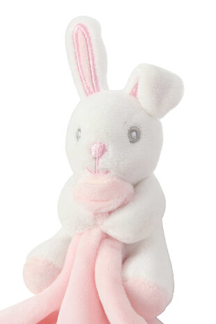 Knuffeldoekje met rammelaar Knuffeldoekje met rammelaar