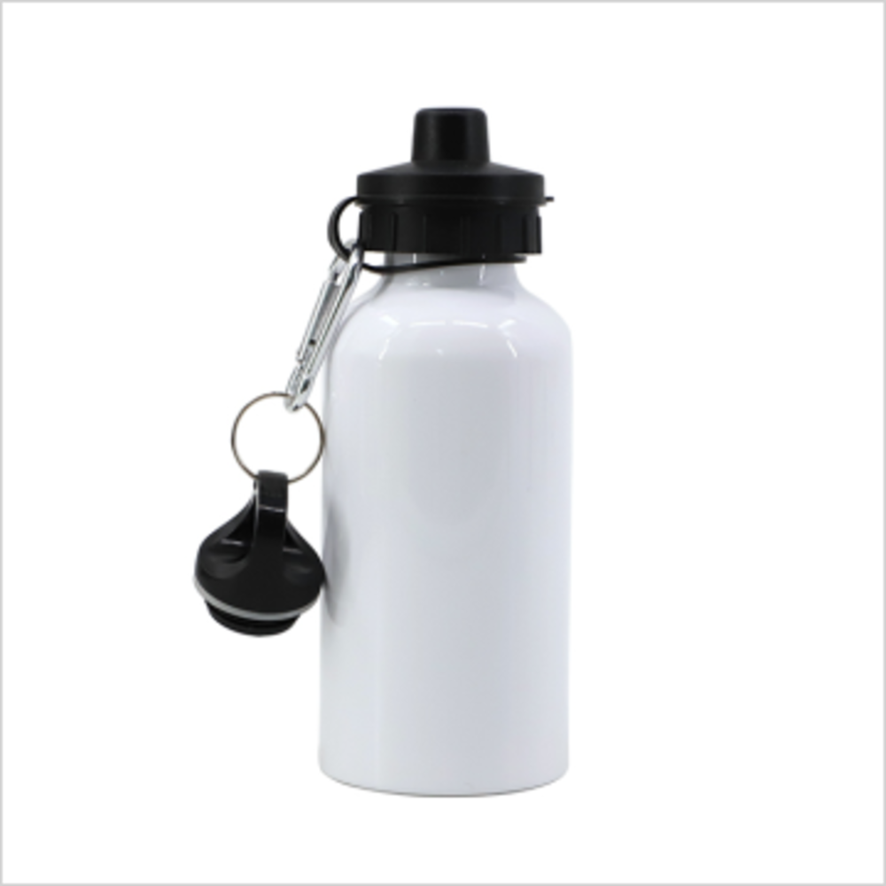 Aluminium drinkfles Wit (sublimatie) 80 mm diam Aluminium drinkfles Wit (sublimatie) 80 mm diam