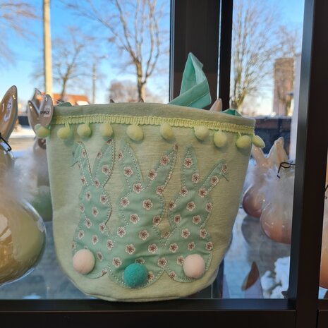 Paasmandje muntgroen