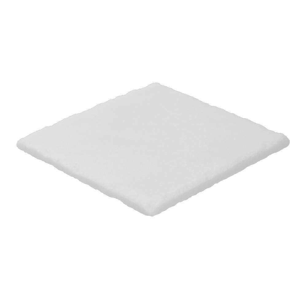 Onderzetter van MDF - vierkant - 9 x 9 cm - Wit - Sublimatie Nederland